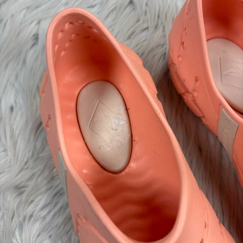 Sperry Women's 10 Peach Pink Water Strider Slip-on‎ Water Shoes Beach Vacation
